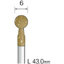 【メーカー在庫あり】 ミニター(株) ミニモ 研削用ゴム砥石 WA ミディアム＃120 φ8 (10本入) DB2122 HD店