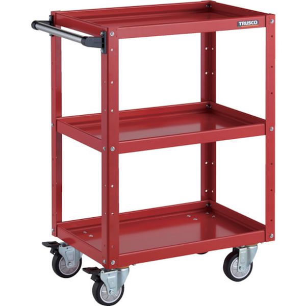 【メーカー在庫あり】 EGW963UJRR ツールワゴン イーグルワゴン 600X400XH880 4輪自在 ウレタン車輪 レ..