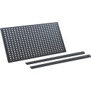 【メーカー在庫あり】 EGWPNK600BK ツールワゴン イーグル バーディワゴン 上部パンチングパネルセット 600X450 ブラック EGW-PNK600...