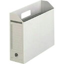 【メーカー在庫あり】 FL051BFGY10 プラス(株) プラス 879782)ボックスファイルA4E グレー 10個 FL-051BF HD店