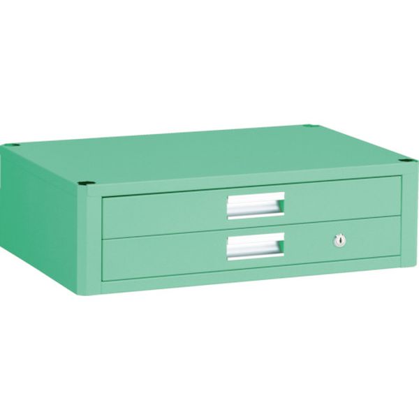 【メーカー在庫あり】 FLW2XW トラスコ中山(株) TRUSCO 【売切廃番】フレックスワゴン 2段引出750X500 ホワイト FLW-2XW HD店