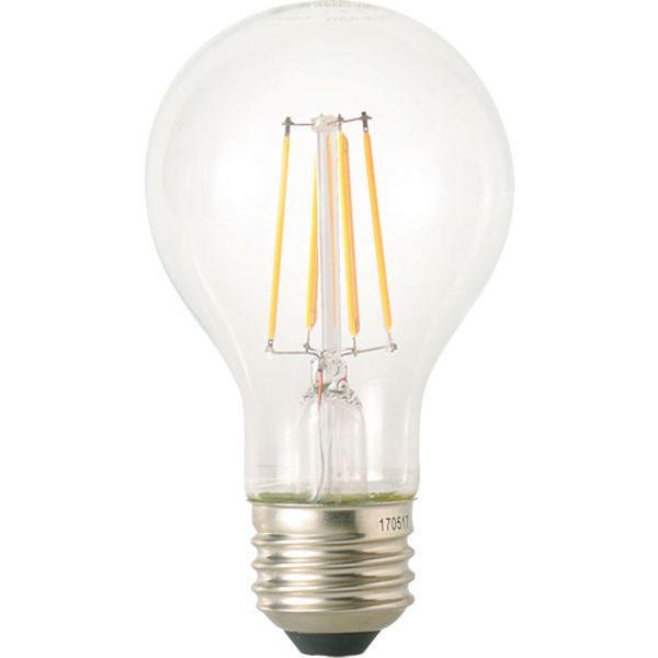 ・一般電球のように全方向へ光が広がる電球です。・明るさ(lm)：485・光源色：電球色・外径(mm)：60・全長(mm)：106・消費電力(W)：3.5・口金：E26・相当電球(W形)：40・定格寿命(時間)：20000・色温度(K)：2700・本体色：クリア・演色性：Ra80・電圧(V)：100・電源(V)：100・配光角度：290・ガラス・調光・断熱材施工器具(ダウンライト)使用不可・生産国 中国・JANコード 4961709039547・質量 33g・コード：383-8082 ・品目：LDA4LC40WT2LDA4LC40W-T2楽天 HD店