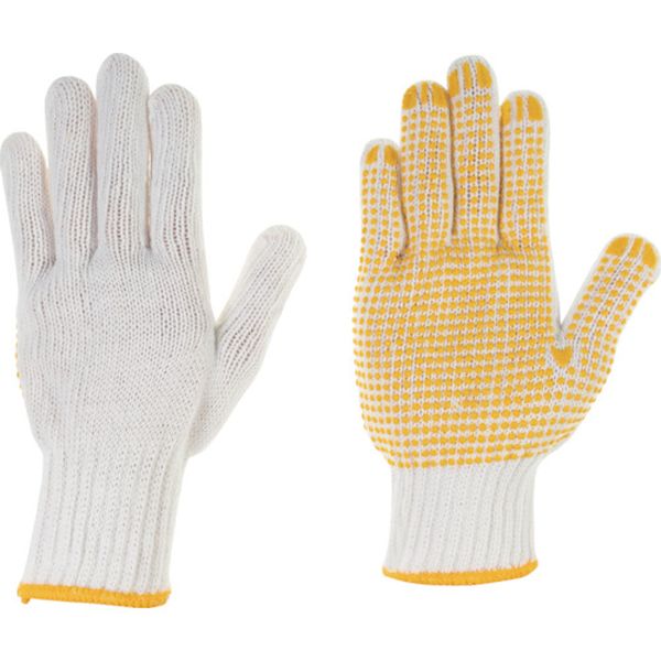 【メーカー在庫あり】 LOGLOVEDOT5P ペンギンエースジャパン(株) ペンギンエース LOGlove-dot厚手すべり止め軍手 5双組 LOGLOVE-DOT-5P HD店