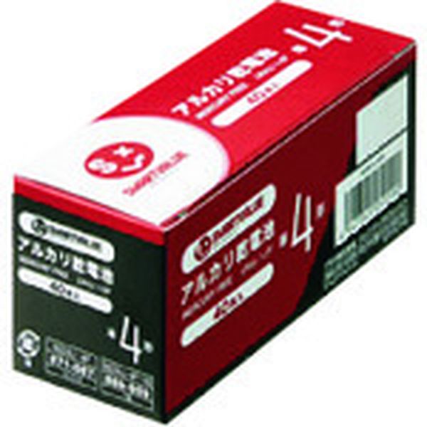 【メーカー在庫あり】 N224J4P10 プラス(株) JTX 888959)アルカリ乾電池2 単4×40本 N224J-4P10 N224J-4P-10 HD店