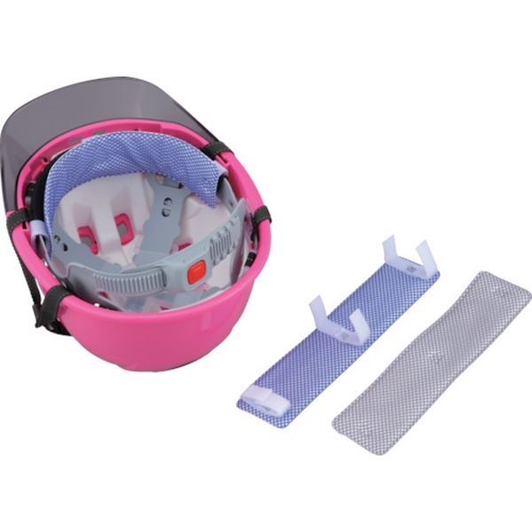 【メーカー在庫あり】 NO.7161 (株)トーヨーセフティー トーヨーセフティ ヘルメット取付式 アクアデコパッド グレー NO-7161 HD店