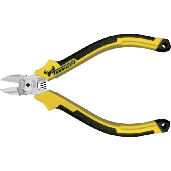 【メーカー在庫あり】 PN115DG (株)ツノダ TTC プラニッパー 115mm 成型グリップ バネ付き PN-115DG HD店