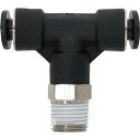 【メーカー在庫あり】 PTAM6PT18PM (株)潤工社 潤工社 ワンタッチ継手Mシリーズ テー 6mm PT1/8 PTAM-6-PT1/8-PM HD店