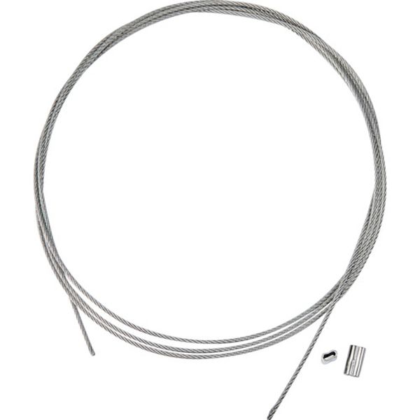 【メーカー在庫あり】 ステンレスワイヤカットロープ＋スリーブ付 0.81パイΦ×5000mm(ステンレススリー..