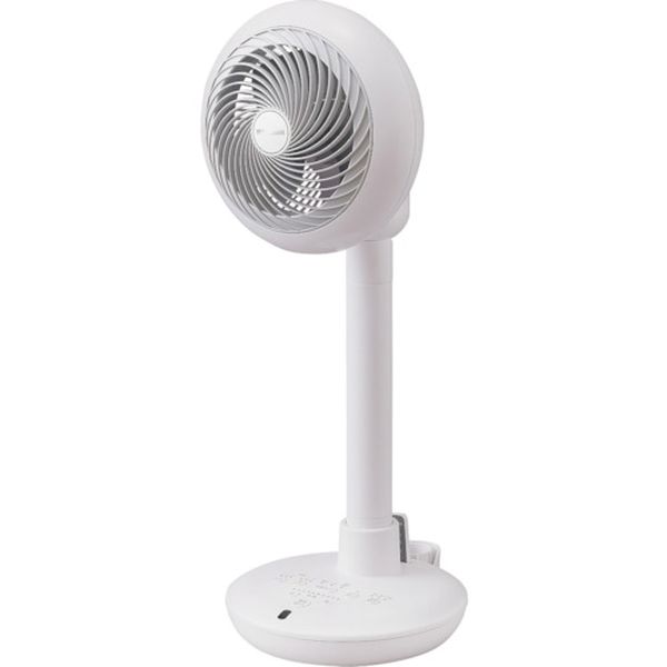 【メーカー在庫あり】 STFDC15TCW アイリスオーヤマ(株) IRIS 287778 コンパクトサーキュレーター扇風機 24畳 ホワイト STF-DC15TC-W HD店