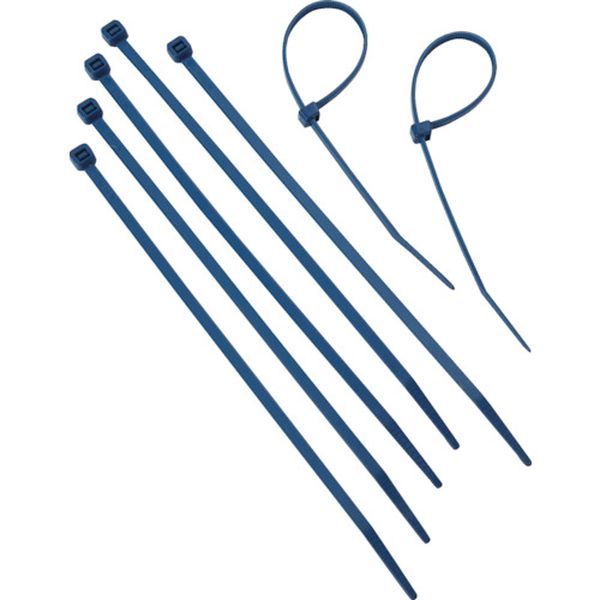 【メーカー在庫あり】 TRCV100MD トラスコ中山(株) TRUSCO 金属センター感知可能ケーブルタイ 幅2.5mmx100mm 青 TRCV-100MD HD店