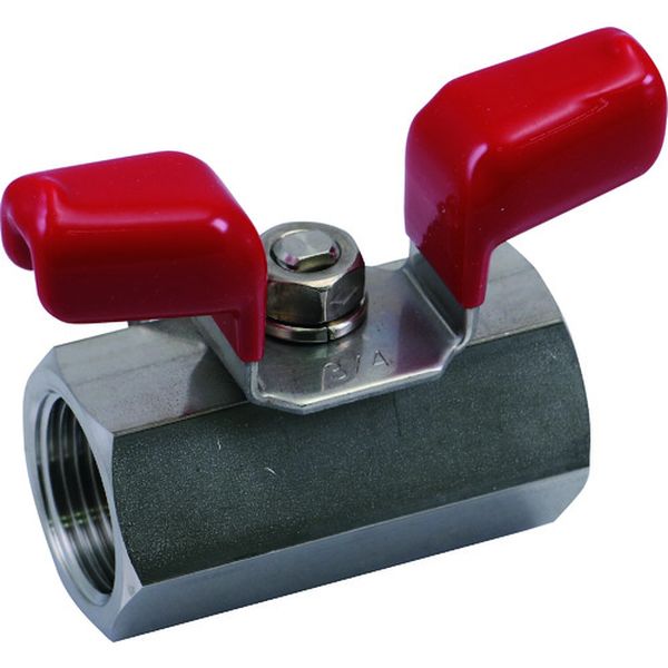 【メーカー在庫あり】 BSS12625RC (株)ハマイ ハマイ ステンレス製ボールバルブ(ウィングハンドル) BSS-126-25RC HD店