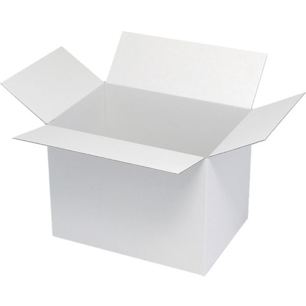 【メーカー在庫あり】 (株)シモジマ HEIKO 段ボール A4用-230 スリム 白無地 20枚入り 002123302 HD店