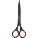 【メーカー在庫あり】 林刃物(株) ALLEX 事務用はさみ(中)フッ素コート S-165F レッド 11150R HD店