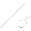 【メーカー在庫あり】 ビニールタイ 白 金具37(白) 4mm幅×150mm 100本組 エンビ+鉄線 137371 HD店
