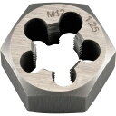 【メーカー在庫あり】 (株)イチネンアクセス スレッドマスター 六角ダイス M12×1.25mm 六角サイズ24MM(合金工具鋼) 22242 HD店