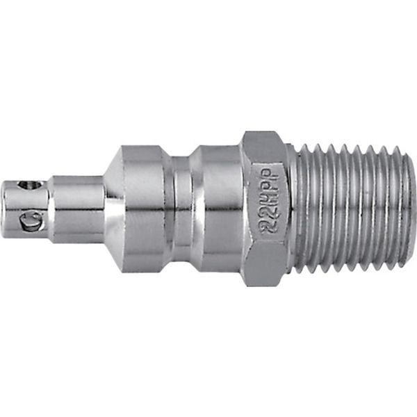 【メーカー在庫あり】 (株)フジマック 富士 マッハ 高圧用カプラ プラグ R1/4 左ネジ 22HPP HD店