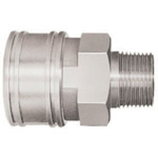 【メーカー在庫あり】 TSPカプラ ステンレス製 ニトリルゴムSG(NBR)(めねじ取付用ソケット) 相手側Rc3/..