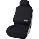 【メーカー在庫あり】 カーシートカバー ファインテックス フロント (枕カバー付き) 1枚 ブラック 43611008 HD店(4)