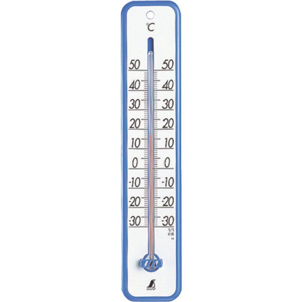 【メーカー在庫あり】 シンワ測定(株) シンワ 寒暖計 プラスチック製 30cmブルー 48361 HD店