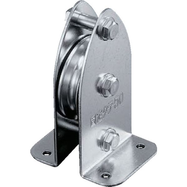 【メーカー在庫あり】 K501 (株)ふじわら ふじわら 固定ブロック タテ型1車 50mm K50-1 HD店