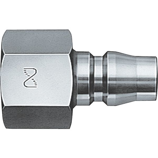 【メーカー在庫あり】 600PFSTEEL ハイカプラ 鋼鉄製(おねじ取付用プラグ)相手側R3/4 耐圧力2.0Mpa(00295) 600PF HD店