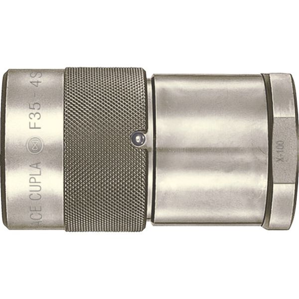 【メーカー在庫あり】 F353SSTEELFKM 日東工器(株) 日東工器 フラットフェイスカプ...