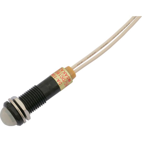 【メーカー在庫あり】 DA10MPBLACDC200VW LED表示灯 DA-10MPBL (AC/DC200V接続)Φ10白 DA-10MPBL-AC/DC200V-W HD店