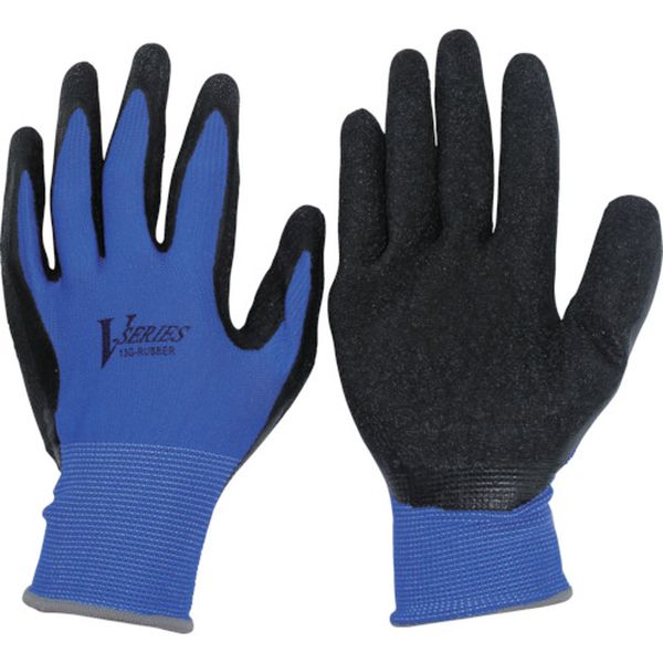 【メーカー在庫あり】 A35BLLL おたふく手袋(株) おたふく 天然ゴム背抜き手袋 ブルー LL A-35-BL-LL HD店