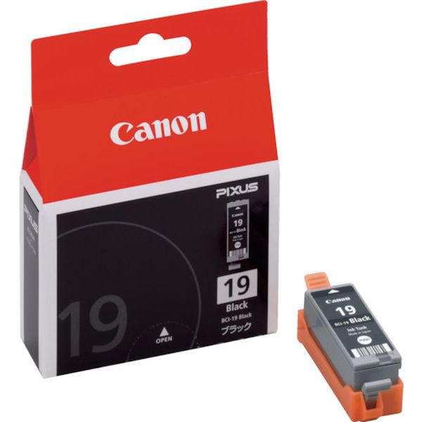【メーカー在庫あり】 BCI19BK キヤノンマーケティングジャパン(株) キヤノン インクタンク BCI-19BK B..