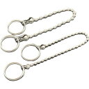 【メーカー在庫あり】 BCR3.2150 ボールチェーン ステンレス 両側リング付 線径3.2 L150mm BCR3-2-150 HD店