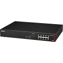 【メーカー在庫あり】 BSGUL2008PT 法人向け Giga対応 Layer2 アンマネージPoEスイッチ 8ポート BS-GUL2008PT HD店