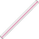 【メーカー在庫あり】 CBL1400P 共栄プラスチック(株) 共栄プラスチック カラーバールーペ 30cm ピンク CBL-1400-P HD店(4)