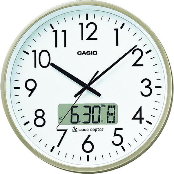 【メーカー在庫あり】 IC2100J9JF カシオ計算機(株) カシオ 電波掛時計(オフィス向け大型タイプ) IC-2100J-9JF HD店