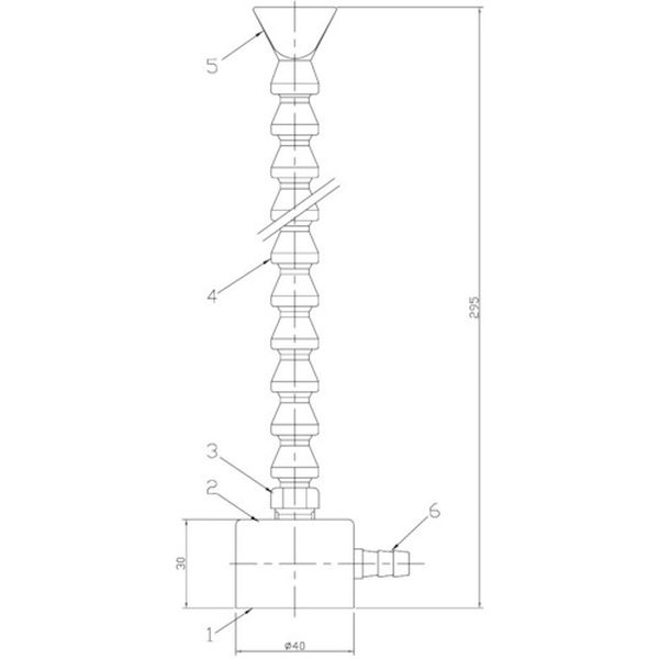 【メーカー在庫あり】 NMC1 日機(株) 日機 マグネットスタンド式クーラントノズル NM-C1 HD店