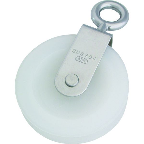 【メーカー在庫あり】 PB65E (株)水本機械製作所 水本 ナイロンプーリーアイ 使用ロープ径〜9mm PB-65E HD店