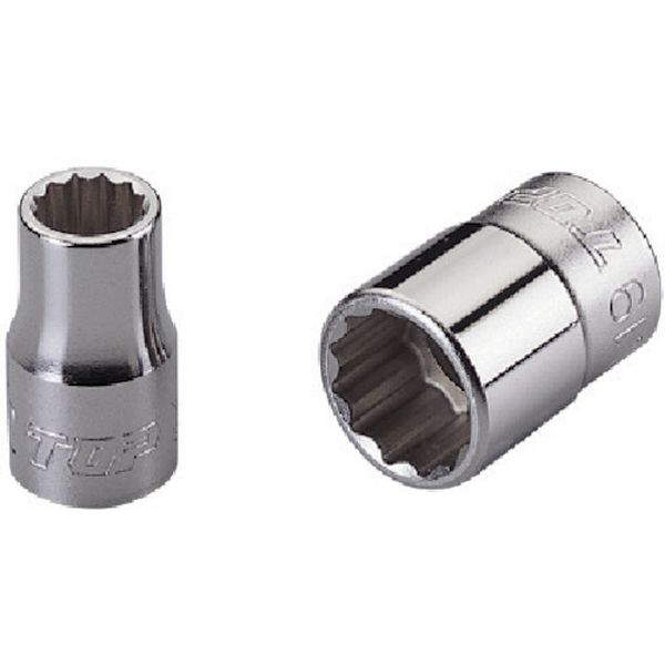 【メーカー在庫あり】 S313 トップ工業(株) TOP ソケットレンチ用ソケット 差込角9.5mm 対辺13mm S-313 HD店(4)