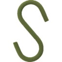 【メーカー在庫あり】 SP07 (株)カーボーイ カーボーイ S-HOOK2個入 Mサイズ OLIVE SP-07 HD店
