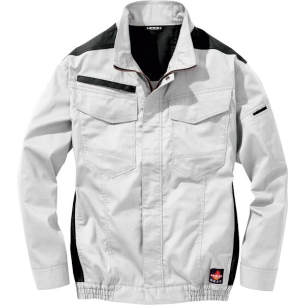 Work Clothes - 【メーカー在庫あり】 V4202LL39 村上被服(株) HOOH 難燃ブルゾン LL シルバーグレー V4202-LL-39 HD店