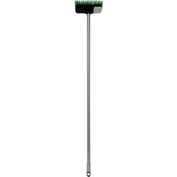 【メーカー在庫あり】 日本クリンテック(株) 日本クリンテック Home＆Base デッキブラシ 化繊 スチール柄 18cm 111452 HD店