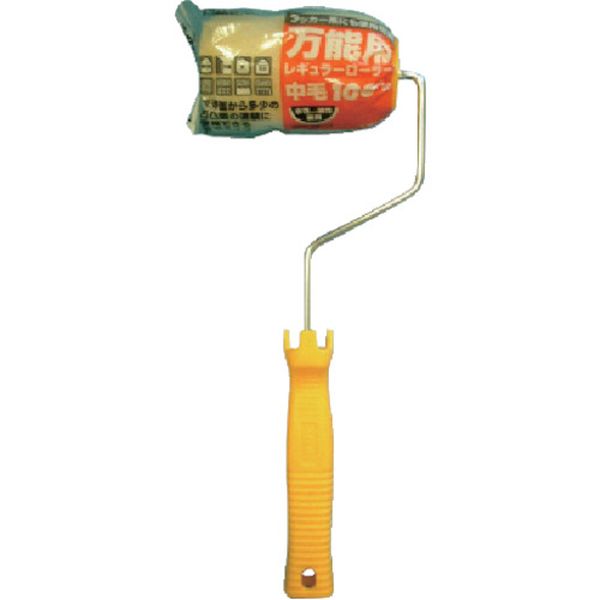 ・万能用ローラーハンドルセットです。・万能用で使いやすく仕上がりもきれいです。・多少の凹凸面から平滑面まで使用できます。・下塗り、中塗りに。・寸法(インチ)：4・毛丈(mm)：13・全長(mm)：100・適合塗面：多用途・適合ハンドル：TRF4R・38Φ100ミリ・レギュラーローラー・ポリエステル・生産国 日本・JANコード 4972883114692・質量 165g・コード：806-6153 ・品目：1146911469楽天 HD店