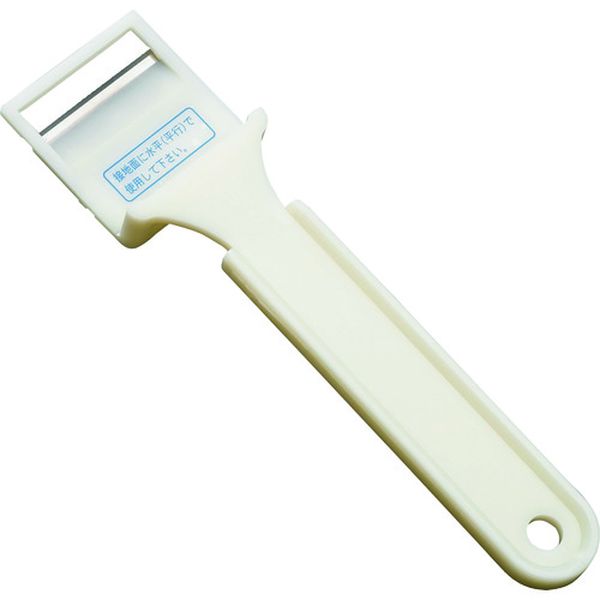 ・シールはがしや床の汚れを削り取ったり、バリ取りができる便利な商品です。・シールや汚れなどに刃を手前から押しつけながら前方に押し出すと、簡単に落すことができます。・水平に押出すようにするのがポイントです。・誰でも使いやすいように刃の先に安全ガードが付いています。・刃の高さと水平なので下地を傷めにくく、出っ張りだけが取れます。・全長(mm)：165・幅(mm)：40・INOUE　はがせて良カッター・ABS・ステンレス・生産国 日本・JANコード 4530545000617・質量 21g・コード：166-6547 ・品目：1700117001楽天 HD店