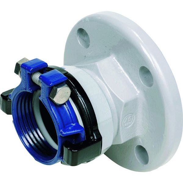 【メーカー在庫あり】 (株)川西水道機器 SKカワニシ 塩ビ管用継手 SKXフランジ付ソケット(10KF)V50 SKXFSJIS10KV50 HD店