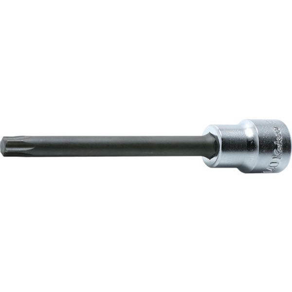 ・トルクスビットソケットです。・刃先：T50・全長(mm)：100・シャンク径(mm)：9.5・9.5mm差込・生産国 日本・JANコード 4991644029938・質量 80g・コード：121-9893 ・品目：3025.100RT503025-100R-T50楽天 HD店