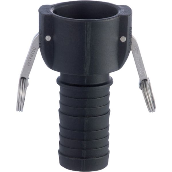 【メーカー在庫あり】 633C2PP (株)トヨックス トヨックス カムロック カプラー ホースシャンク 樹脂 633-C 2インチ PP 633-C-2-PP HD店