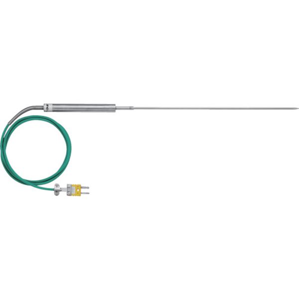 【メーカー在庫あり】 中心温度計 Kタイプ(クロメル・アルメル)熱電対プローブ L230mm 温度測定範囲-50..