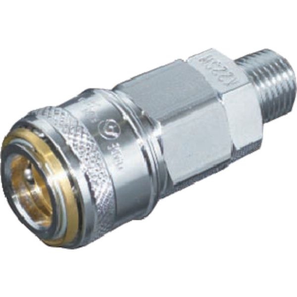 【メーカー在庫あり】 BLK24SM (有)ヤマトエンジニアリング ヤマト ワンプッシュ式ソケット(めねじ取付..