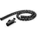 【メーカー在庫あり】 ケーブル結束スパイラルチューブ/拡張式コイルラップ/2.5m/直径25mm/ブラック/配線オーガナイザー CMSCOILED2 HD店(4)