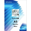 【メーカー在庫あり】 ヒサゴ(株) ヒサゴ CPリーフ抗菌 A5 100μ CPK1015421 HD店