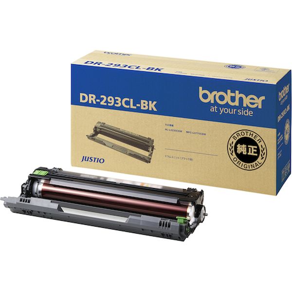 ・カラーレーザー複合機・プリンター用のドラムユニット(ブラック用)です。・適合機種：HL-L3230CDW、MFC-L3770CDW・生産国 中国・JANコード 4977766790987・質量 350g・コード：434-8631 ・品目：DR293CLBKDR-293CL-BK楽天 HD店