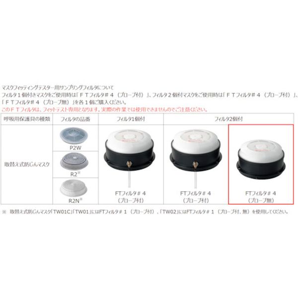 ヒロチー商事 ハーレー 楽天市場店の【メーカー在庫あり】 FT452014 (株)重松製作所 シゲマツ FTフィルタ＃4(プローブ無) FT#4 HD店｜アングル2